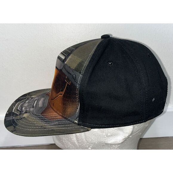 Microsoft HALO Master Chief 2016 Snapback Adult Cap Hat Green/Black - Picture 3 of 7